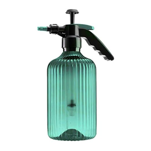 SAKEIOU 2L Regadera Botella de presión de rociador Planta Flor Rociador Hervidor de Agua Regadera de jardín Verde