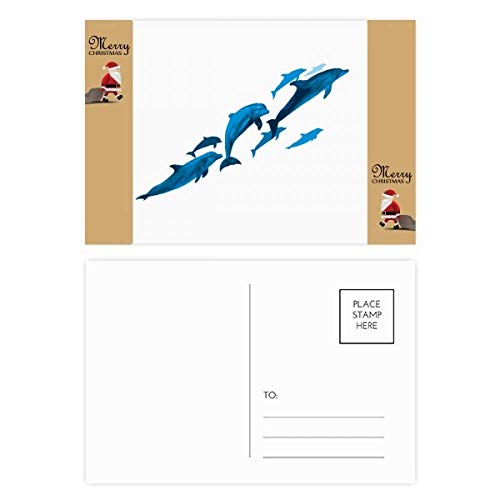 Cartes postales dauphin par 20 pour remerciements et correspondance