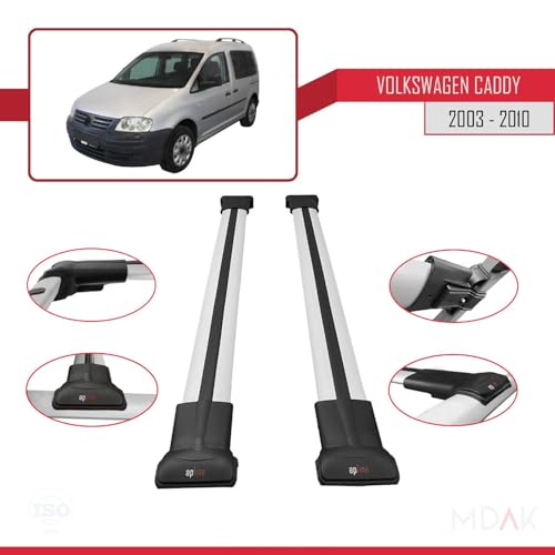 Barres de toit pour Caddy 3 résolvant le manque de place en coffre - 3