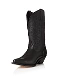 Laredo Kingsly - Botas occidentales con punta cuadrada para hombre, Negro -, 47 EU