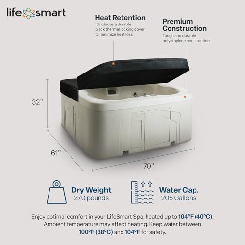 Portable Inflatable Hot Tub 4-Person