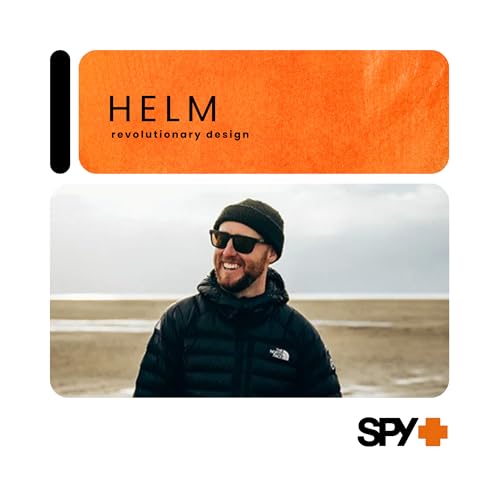 Image of Spy Helm Square Sunglasses for Men for Women +BUNDLE with ACCESSORY EYEWEAR KIT