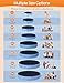 Meowant Hundepool Faltbar, Hundebadewanne, Planschbecken Groß Verdickt PVC, Extra Großer Outdoor-Faltbarer Pool, Tragbare Rutschfestes Hundeplanschbecken, Keine Pumpe Benötigt(200 x 30 cm)