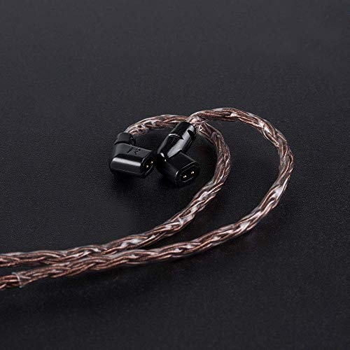 KBEAR Afneembare Upgrade Zuurstofvrije koperen Oortelefoon Kabel, 16 Core Vervanging IEM Cord Kabel met TRS Standaard… - Afbeelding 3
