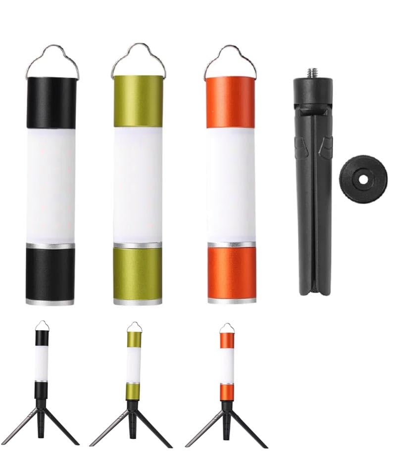Multi-Use LED Camping Lantern - Telescopic Torch, Lamp & Garden Light with Tripod Stand, Rechargeable , Adjustable Focus, Compact-image-35