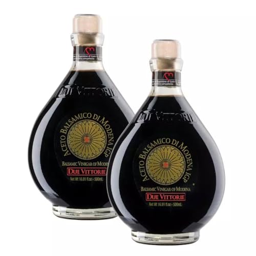 Dúo Vinagre Balsámico de Módena IGP Due Vittorie Oro 500 ml x 2