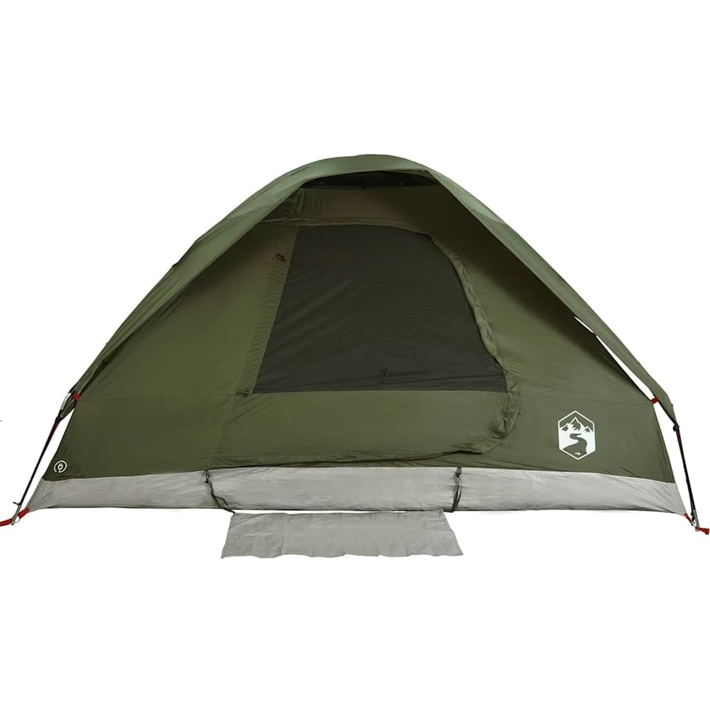 Tienda de campaña ligera para 6 personas con toldo extraíble, tienda familiar impermeable con práctica bolsa de transporte