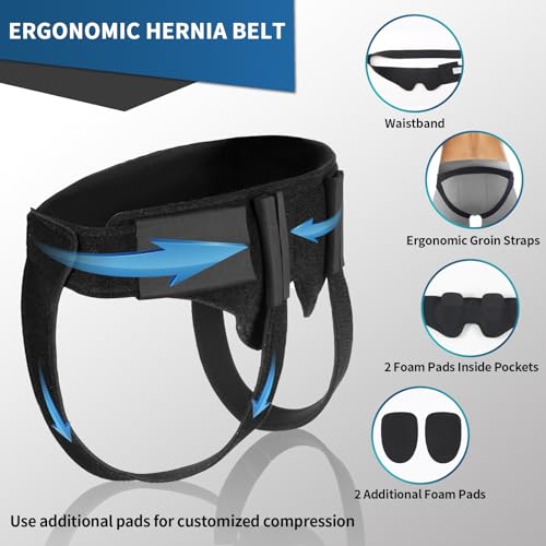 Cinturón de soporte para hernia para hombre y mujer miniatura 4
