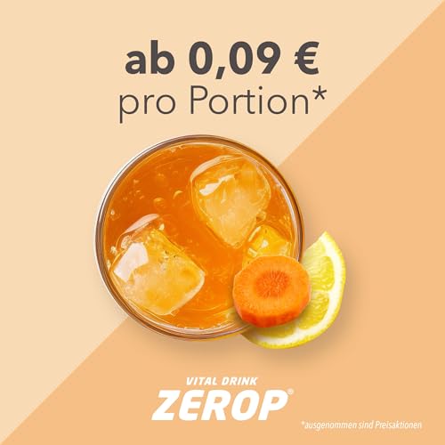 Best Body Nutrition Vital Drink ZEROP® - A-C-E, Original Getränkekonzentrat - Sirup - zuckerfrei, 1:80 ergibt 80 Liter Fertiggetränk, 1000 ml
