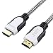 JYFT HDMI Cable 6ft - HDMI 2.0 (4K @ 60fps), High Speed with Ethernet 18Gbps, Audio Return, Video 4K 2016P HD, 1080P 3D, Blue-ray, Support Apple TV, Xbox, PS3, PS4, HDTV, 1Pack