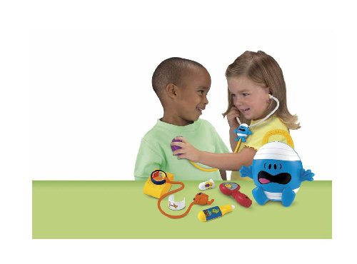 Kit médical Fisher Price Mr. Bump avec stéthoscope et accessoires de docteur