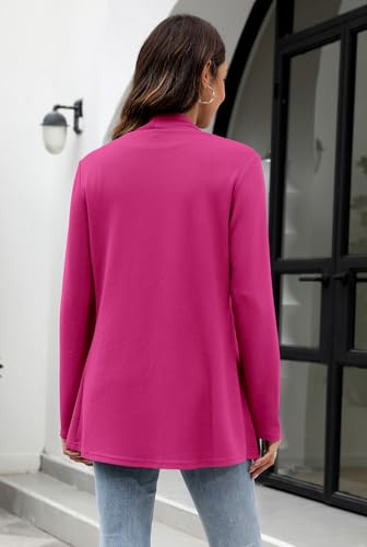 Image of Newchoice Womens Lightweight Long Sleeve Cardigans with Pockets Summer Casual Open Front Sweater Cardigan Duster