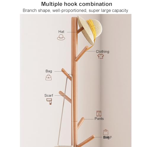 Porte-manteau sur pied compact pour optimiser le couloir