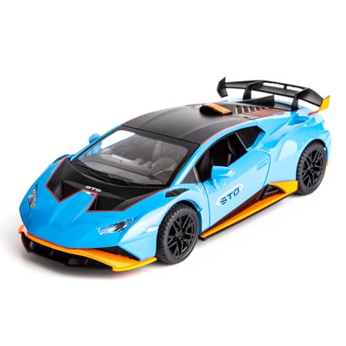 Vehículo a Escala 1:24 WAKAKAC Azul con Luces y Sonido miniatura 1