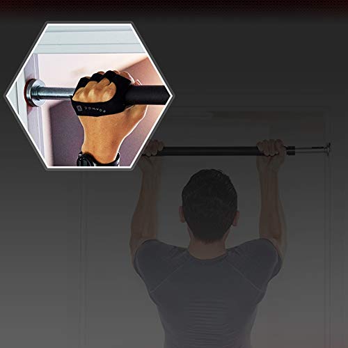 Doorway Pull Up Bar, Adjustable 60-100cm Multi-Purpose Indoor Gym Pull Up Bar, 100kg Heavy Duty Chin Up Bar for Home Daily Exercise Lose Weight - Image 10