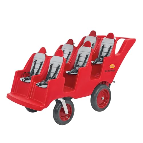 Angeles Bye Bye Buggy 6 Passenger Stroller