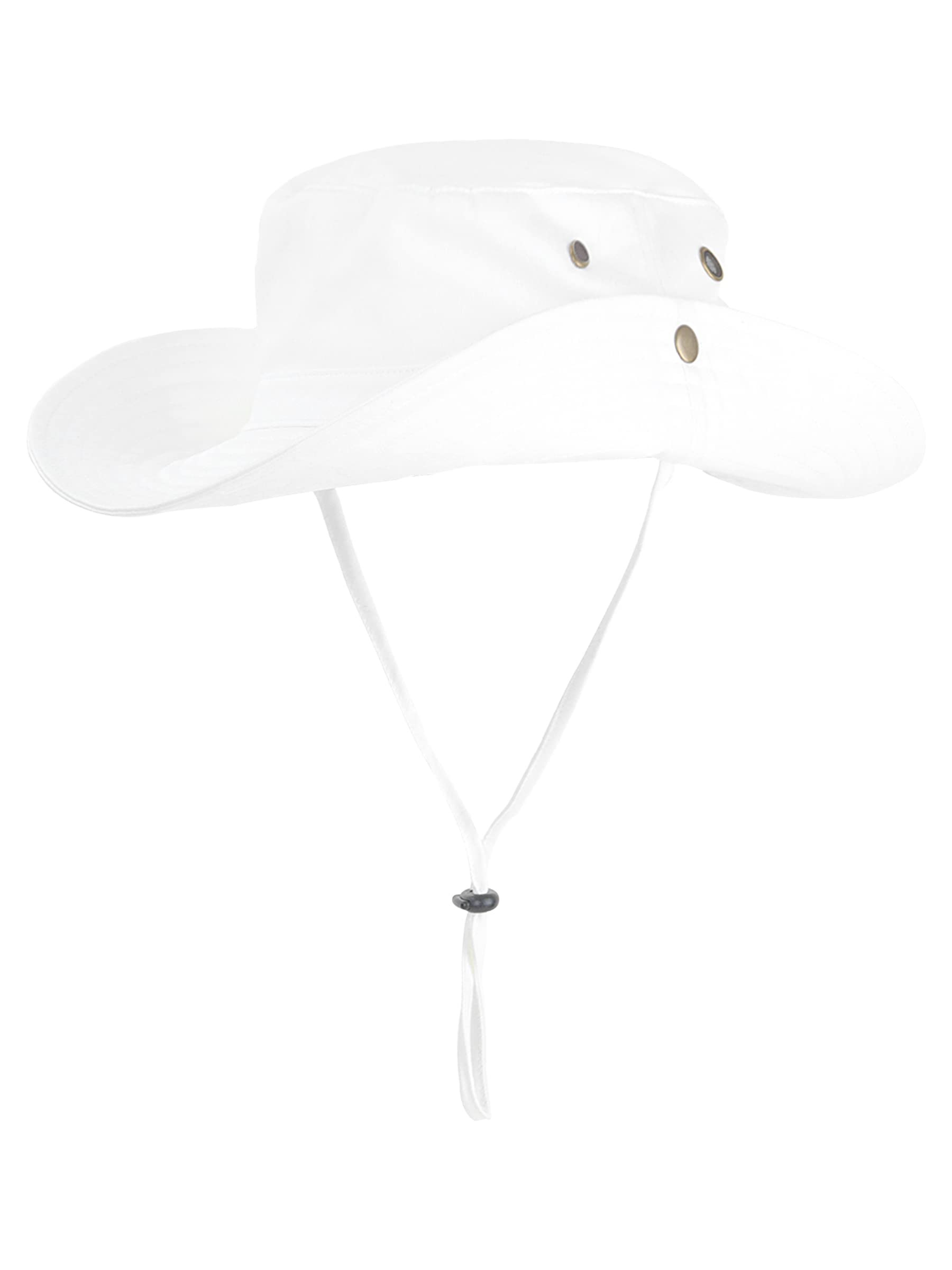 Outdoor Uomo Cappello da Sole Cappello Pescatore in Cotone - per Circonferenza Testa 55-62 cm