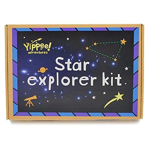 Yippee Space Toy Gifts Science Kit for Kids - 4 Educational and Craft Activities - Presents for Boys and Girls aged 4,5,6,7 years old Cover