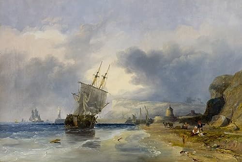 Toile Whitby de William Clarkson Stanfield pour salon marin