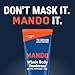 Mando Whole Body Deodorant For Men - Invisible Cream - 72 Hour Odor Control - Aluminum Free, Baking Soda Free, Skin Safe - 3 ounce (Pack of 2) - Pro Sport