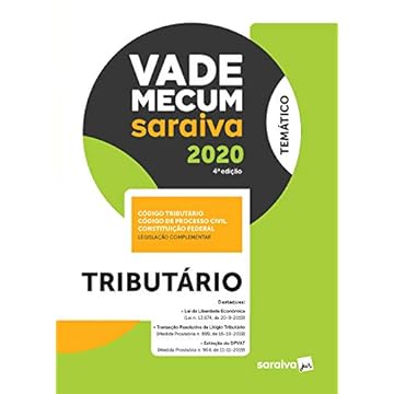 Capa do livro Vade Mecum Tributário - Temático - 4ª edição de 2020