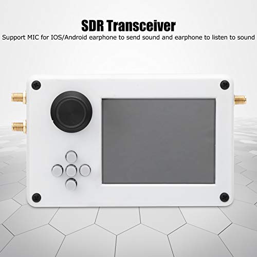 Ricetrasmettitore con touch screen, ricetrasmettitore SDR Custodia in plastica bianca portatile con touch screen esteso 3,2 pollici - Image 4