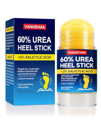 VANUZITARA Urea Cream 60% with 2% Salicylic Acid, Foot Cream 60 Percent for Feet &
