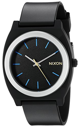 Nixon Men's A1191529-00 Time Teller P Analog Display Japanese Quartz Grey Watch