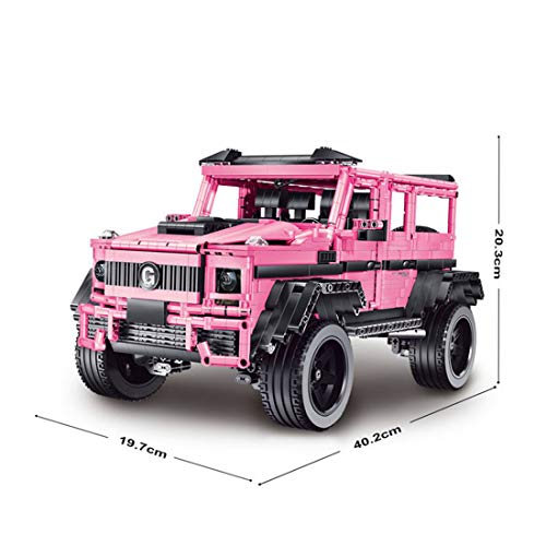 ColiCor Technic Bausteine Geländewagen Modell, 2687 Teile 1:8 Geländewage für Technic Land Rover Defender, Bausteine… – Bild 6