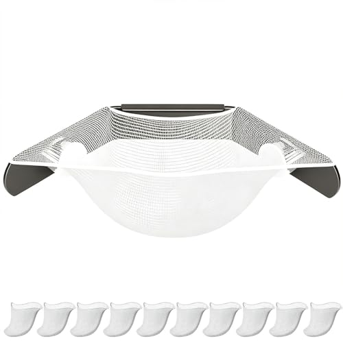 Cesta colador de fregadero con colector de filtro triangular para vaciado 7