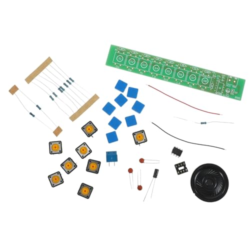 Hohopeti 1juego Kit De Soldadura Electrónica para Organillo Musical Construcción De para Principiantes y Entusiastas Electrónica
