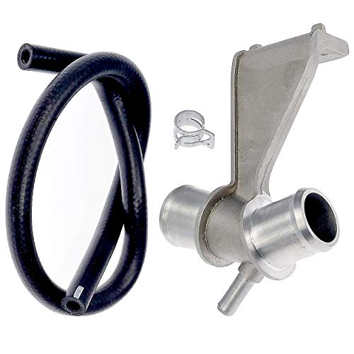 Apdty 141879 Radiator Hose Connector Pipe (Upgraded All Metal Design) #TOP24
