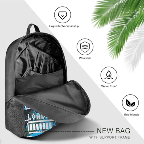 Gamer Backpack 17 Inches Large Capacity Casual Daily Commuter Backpack3