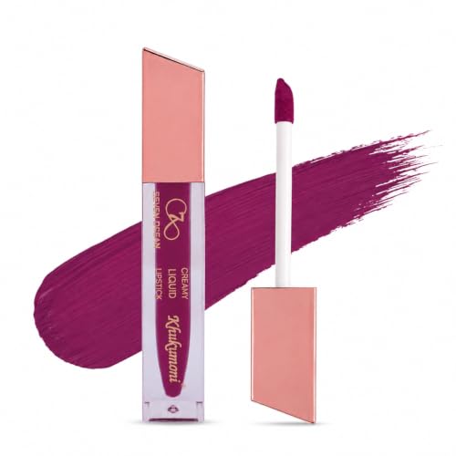Image of Khukumoni Liquid Lipstick for Women | Waterproof, Smudge Proof & Long Lasting, Daily Wear | Shade Berry Shine 5ml
