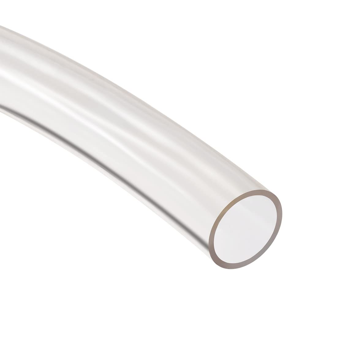 PATIKIL 19 mm Innendurchmesser x 24 mm Außendurchmesser, 2 m langer, transparenter PVC-Vinylschlauch, hochtransparenter, flexibler Kunststoffschlauch für Wasserleitungen