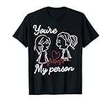 Funny Gift T-Shirt | You're My HeartBeat Person Tee T-Shirt
