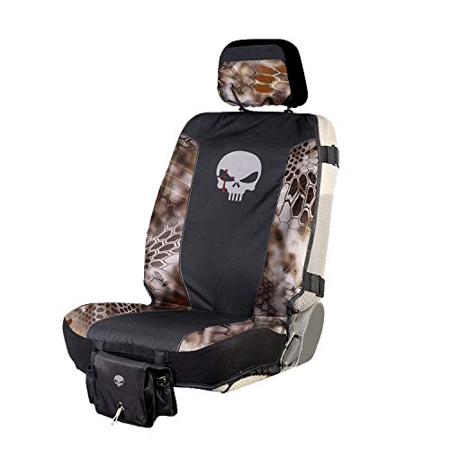 American Sniper Chris Kyle Seat Covers, Easy to Install Front and Bench Seat Covers for Car, Truck, and SUV, Tac 2.0 (Banshee)
