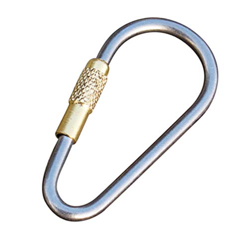 CLISPEED Heavy Duty Tipo D Fivela Em Forma de D Mosquetão Mosquetão Multifunções