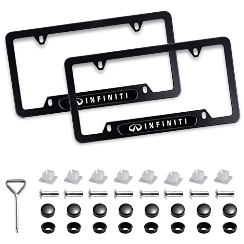 The 10 Best License Plate Frames For Your Infiniti