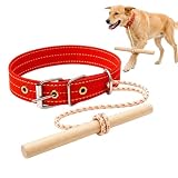 Hundehalsband, Geschwindigkeitsbegrenzer, Verhaltenshilfe mit Stange und Seil, Haustierhalsband, für drinnen und draußen, Zuhause, Straße, Hinterhof, Spaziergang, Park