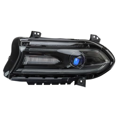 Image of TRQ Driver Side Headlight Assembly Halogen Compatible with 2015-2016 Dodge Charger CH2502270