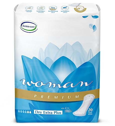 forma-care PREMIUM Dry woman extra plus 10x 20 St, Inkontinenzeinlage für mittlere Inkontinenz, PZN 15890904, 10x PZN 15890910