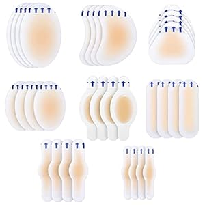 Hemoton 32Pcs Gel Blister Bandages Hydro Afdichting Lijm Bandages Waterdicht Blister Pads Voor Voet Teen Hak Blaren…