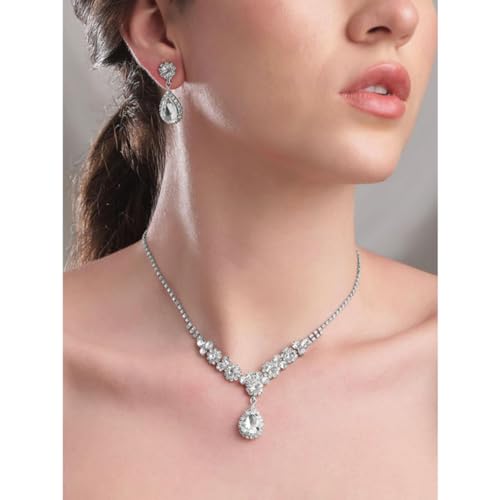 Image of Rubans Demifine Stainless Steel Pendant Chain Daily Gift for Women & Girls