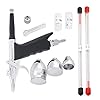 Spuitpistool Verfspuit 0.2mm/0.3mm/0.5mm Dual Action Airbrush Compressor Kit Craft Cake Paint Art Spuitpistool Set Gereedschap voor Inkjet Painted Nail Art Tattoo Hobby Model