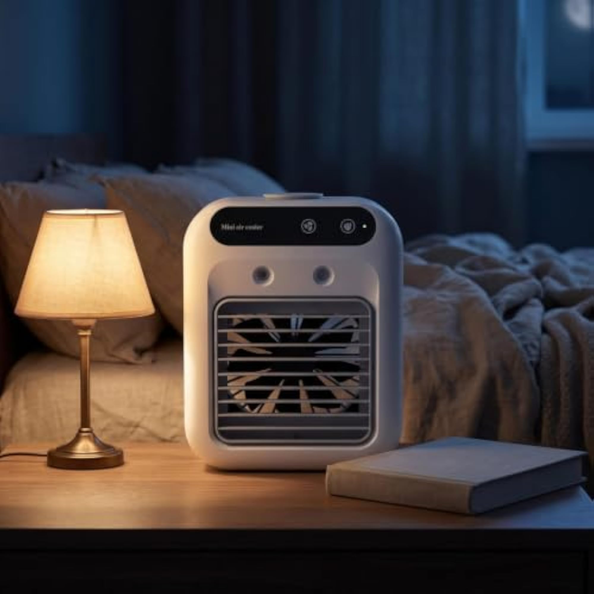 Personal Desktop Air Cooler, Portable Low-Noise Fan