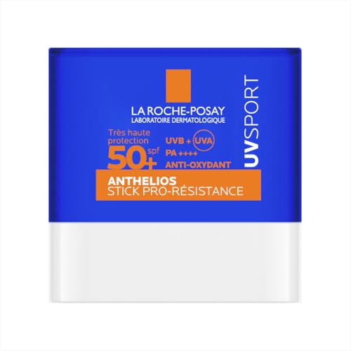 Miniatura 8 de La Roche Posay Anthelios UVSPORT pro-Resistance Stick SPF50+, con Mexoryl400 y vitamina E, todos los tipos y tonos de piel, 10ml | Pro-Resistance, Mexoryl400, Vitamina E, Todos los tipos y tonos de piel