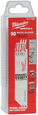 6" L Reciprocating Saw Blade, 50 pk.