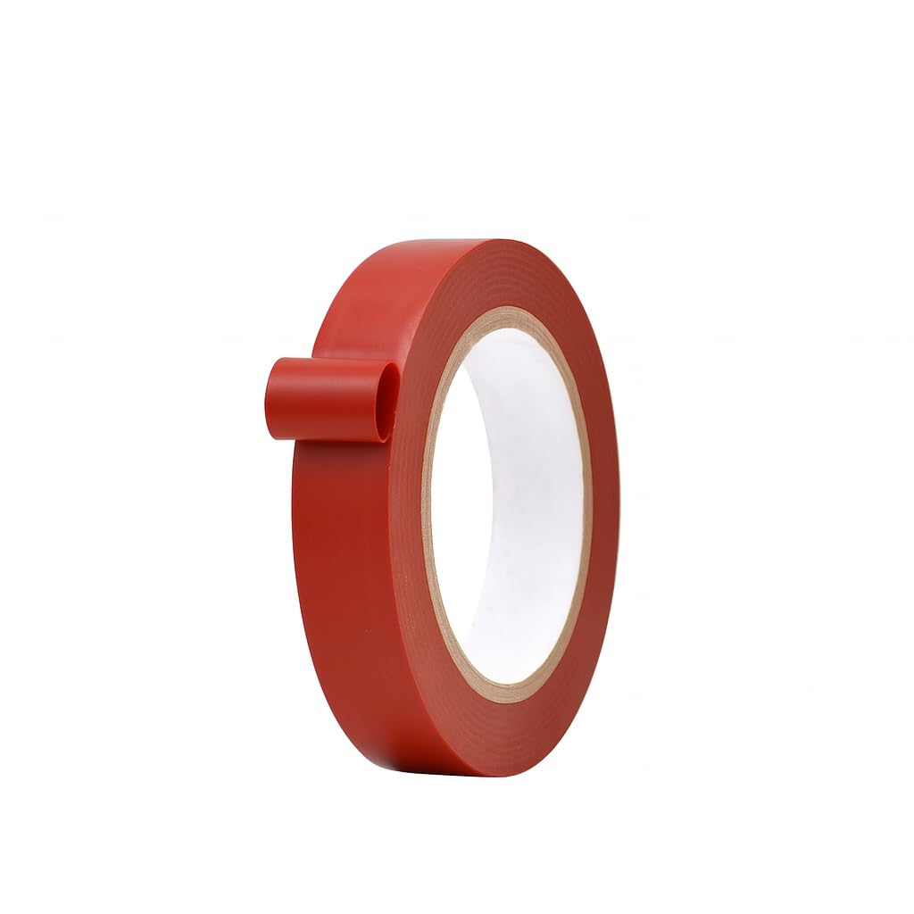 MAT Vinyl Marking Tape Brown - 1 inch x 36 yds. for Safety Floor Marking (School Gym, Restaurants, Warehouse), Dance Floor Splicing, Pinstriping Cars