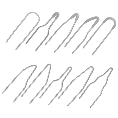 Holibanna 10Pcs Wood Burner Pen Tips High Impedance Pyrography Wire Replacement for Quick Heating Soldering Crafts and DIY Projects Compatible with Wood Burning Kit